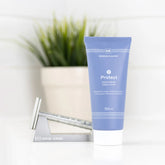 Henson Shaving Protect Shave Cream -with Razor and Stand